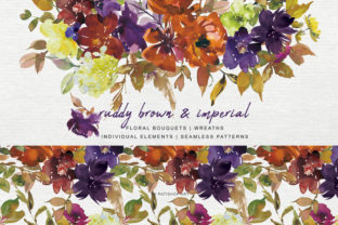 Autumn Floral Bouquet Clipart Set Review