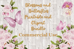 Blossoms and Butterflies Clipart Bundle Review