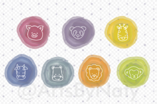 Cute Animals Icons Illustration Review