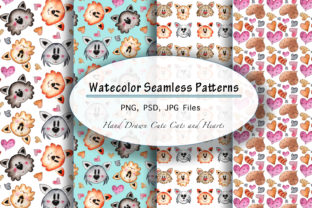Cute Cats and Hearts Illustrations Review