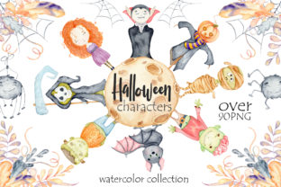 Halloween Characters and Illustrations