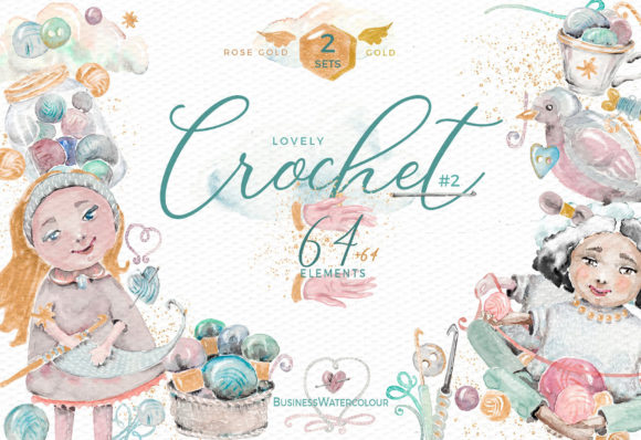 Lovely Crocheting Illustrations Review