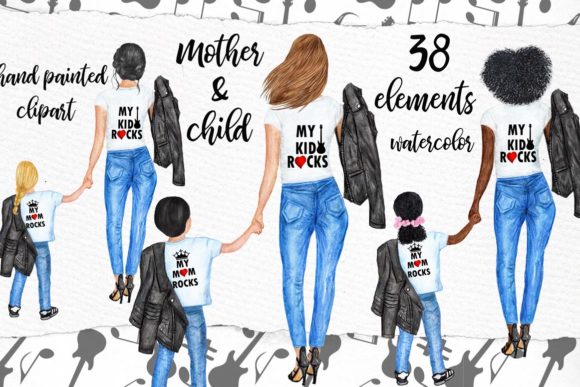 Mother's Day Clipart & Illustrations