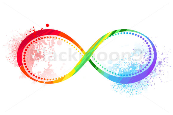 Rainbow Symbol of Infinity: Illustrations Review
