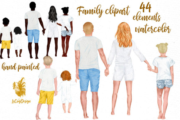 Summer Family Clipart Family Figures Review