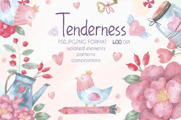 Tenderness Illustrations for Branding