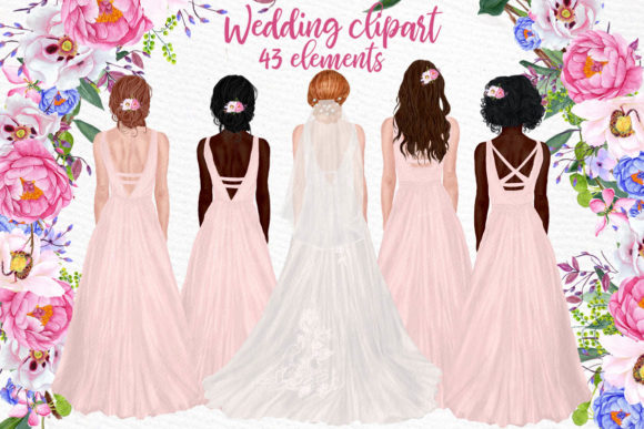 Wedding Clipart Brides Clipart & Illustrations