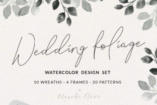 Wedding Foliage Design Set: Premium Illustrations