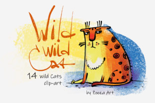 Wild Wild Cats: Playful Illustrations for Crafters